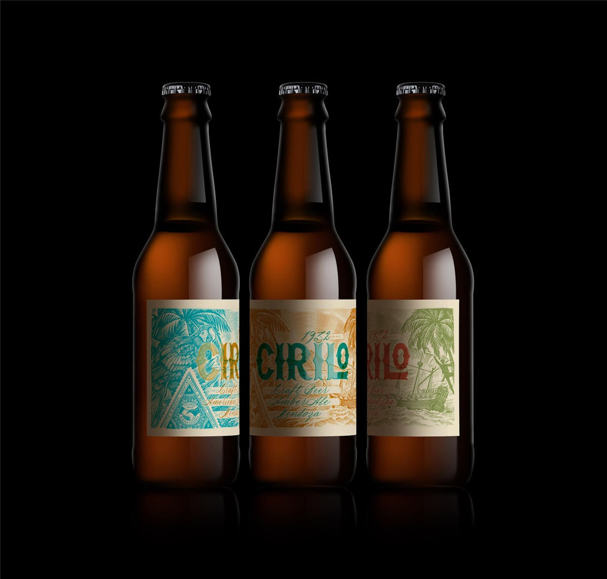 西安啤酒包裝設計公司包裝設計圖片參考(圖6)