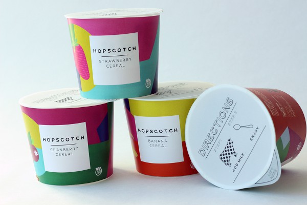 谷物牛奶包裝設計(圖2)