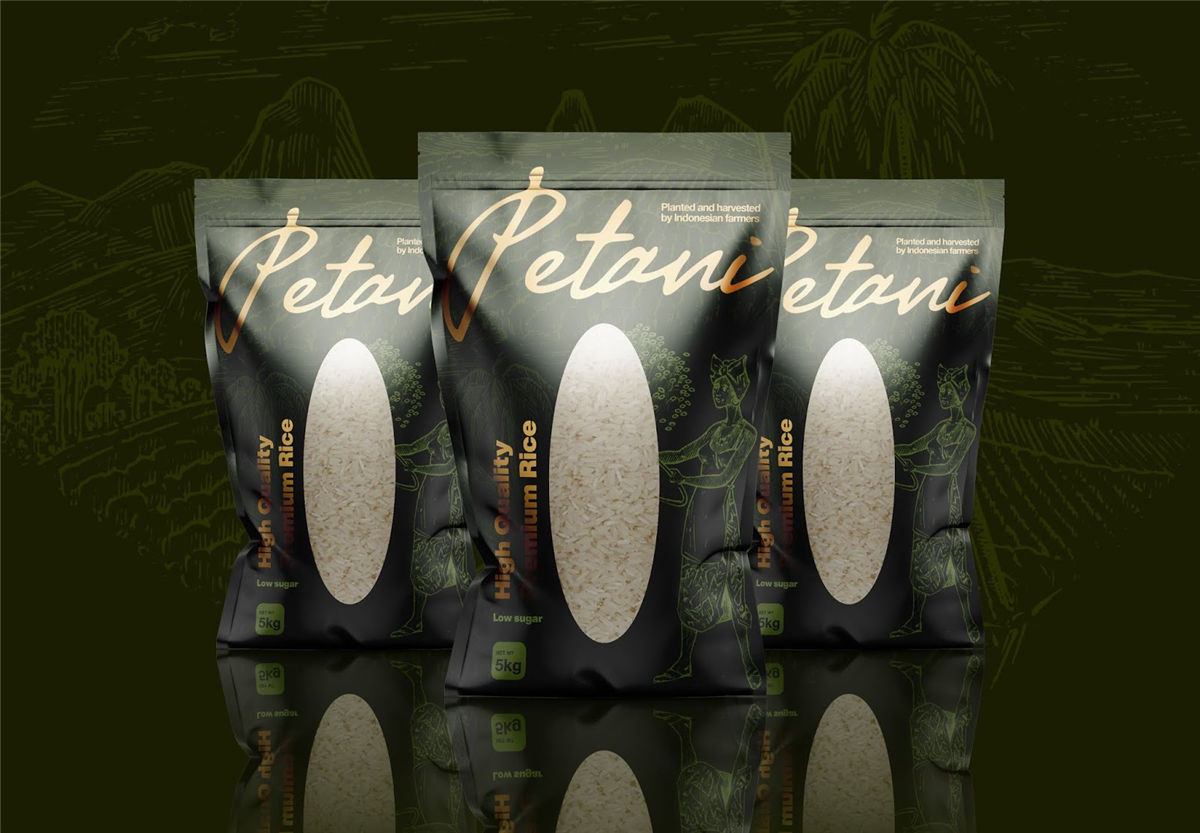 大米包裝設計圖片素材欣賞(圖1)