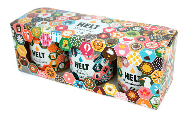 秦嶺土蜂蜜包裝設計參考(圖1)