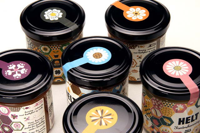 秦嶺土蜂蜜包裝設計參考(圖8)