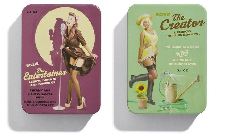 女性形象在包裝設計中經常出現(圖10)