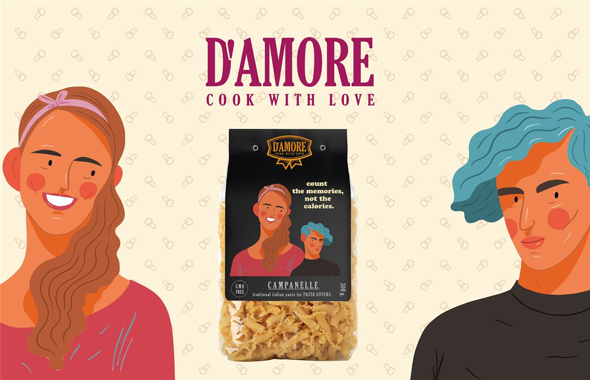 面條包裝創意圖片插畫營造氛圍(圖2) 面條包裝創意圖片插畫營造氛圍(圖2)