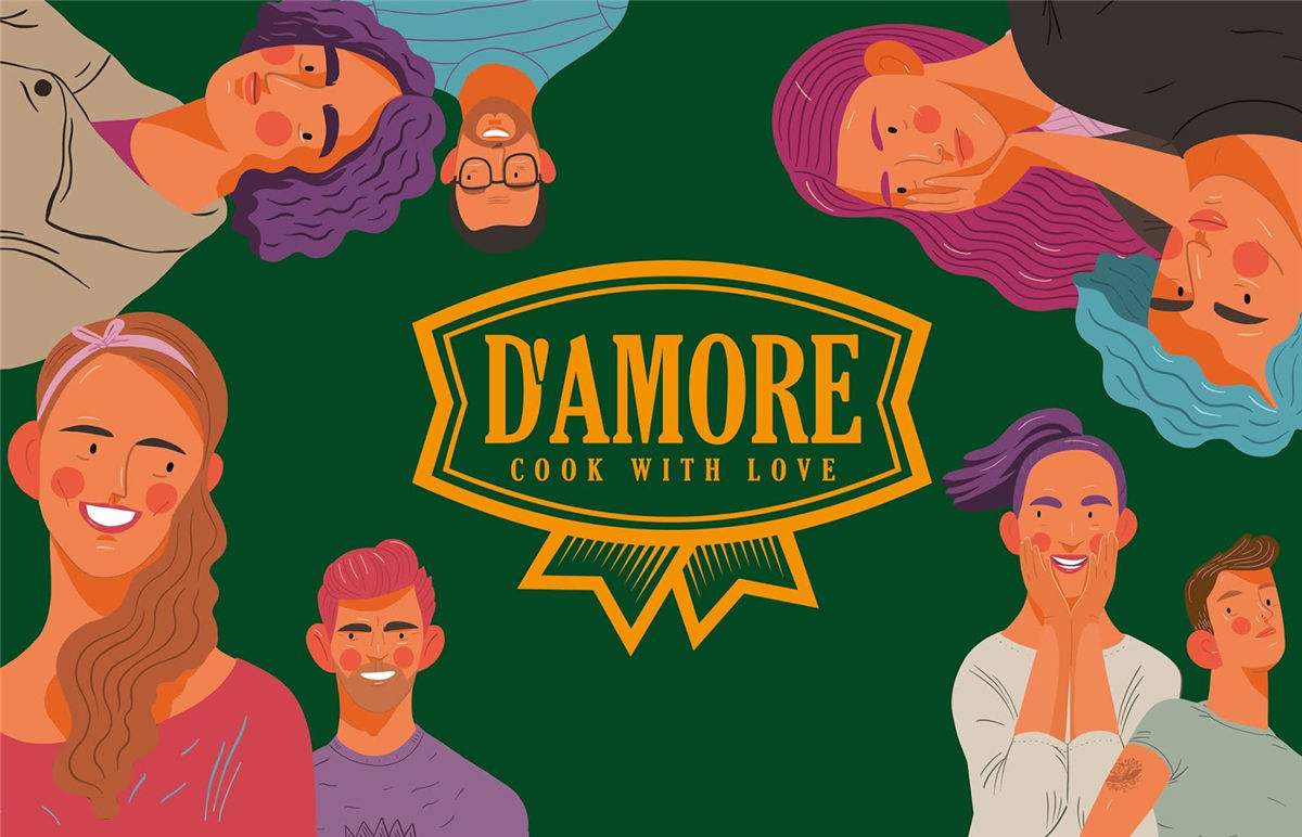 面條包裝創意圖片插畫營造氛圍(圖1) 面條包裝創意圖片插畫營造氛圍(圖1)