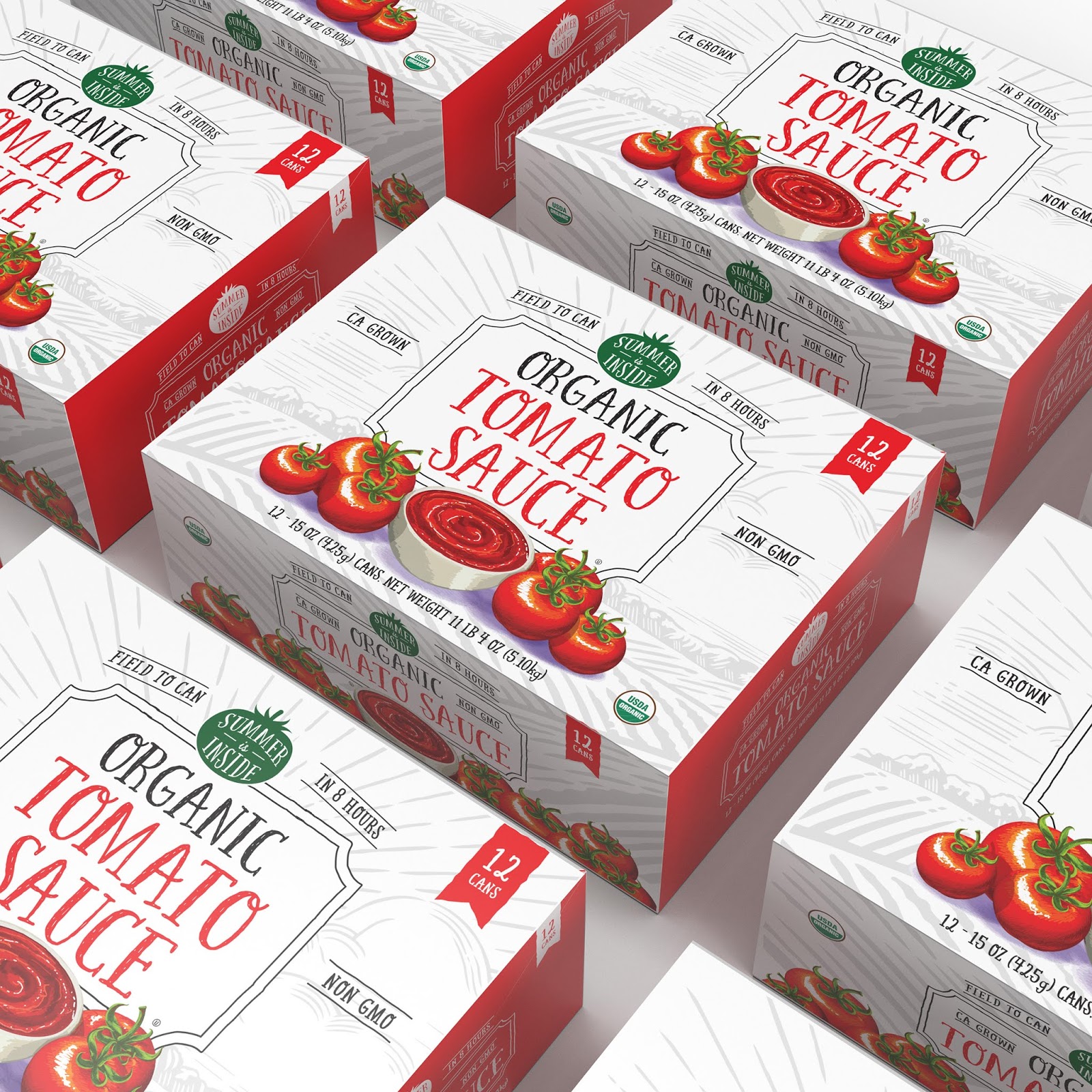 西紅柿包裝設計(圖1)