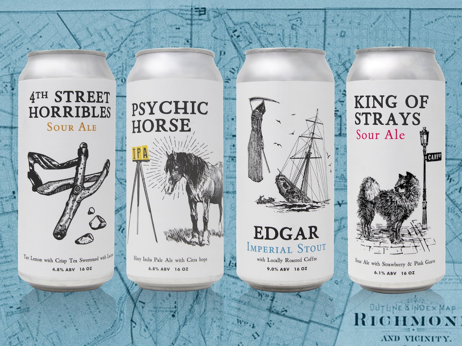 青島精釀啤酒包裝設計(圖1)