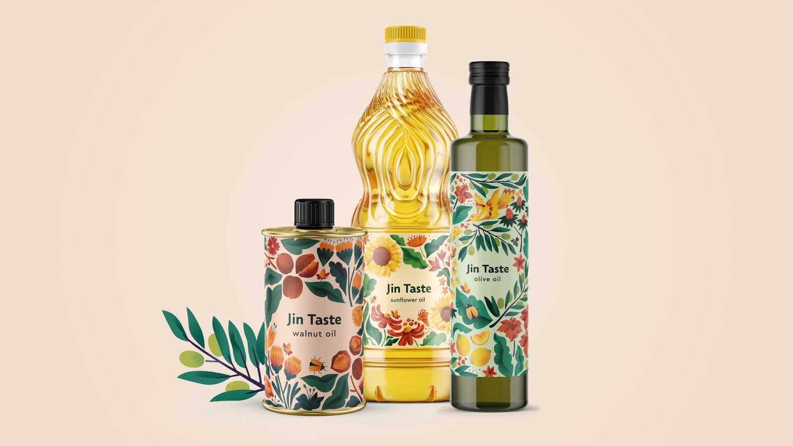 葵花籽油包裝設計(圖7)