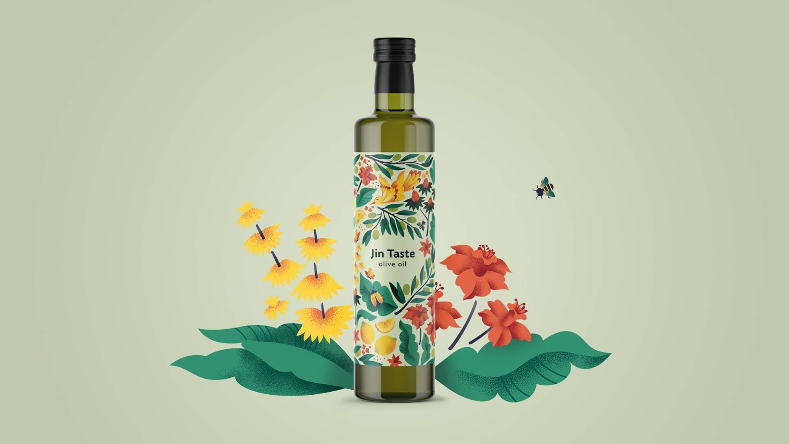 葵花籽油包裝設計(圖6)