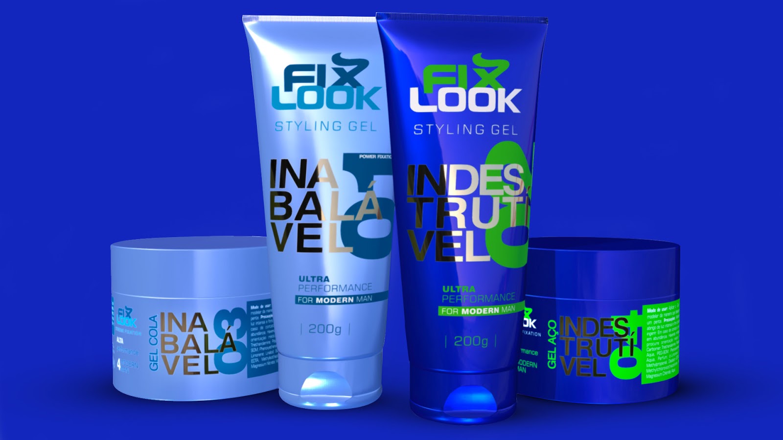 珠?；瘖y品包裝設計現代的精致的(圖1)