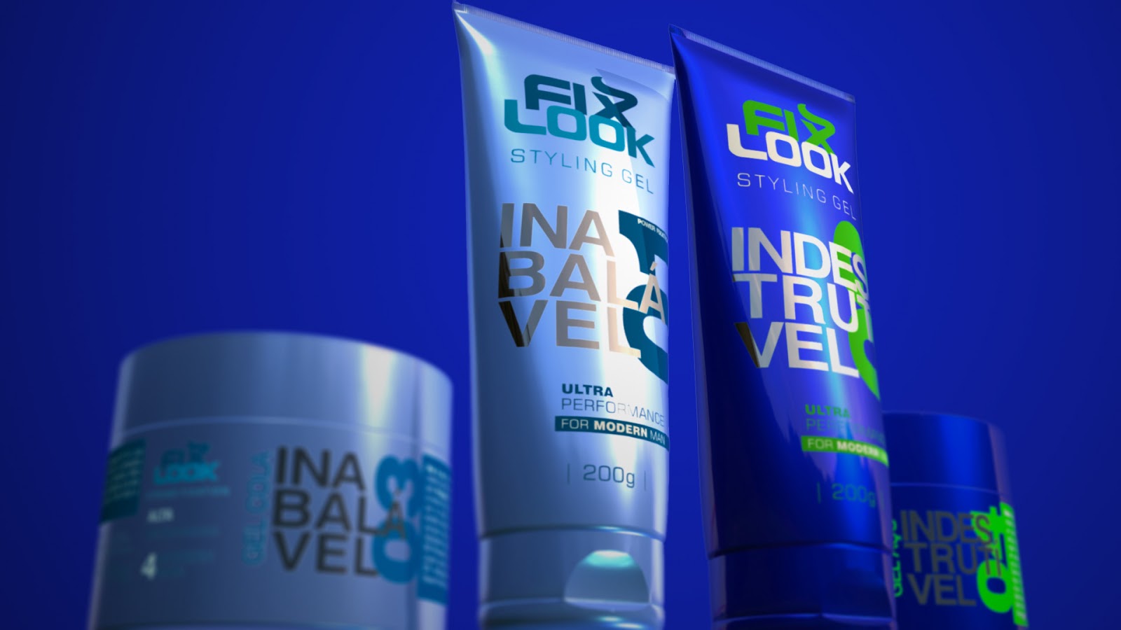 珠?；瘖y品包裝設計現代的精致的(圖3)