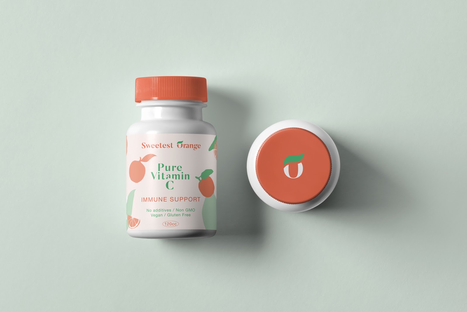 維生素C補充劑包裝設計(圖2) 維生素C補充劑包裝設計(圖2)