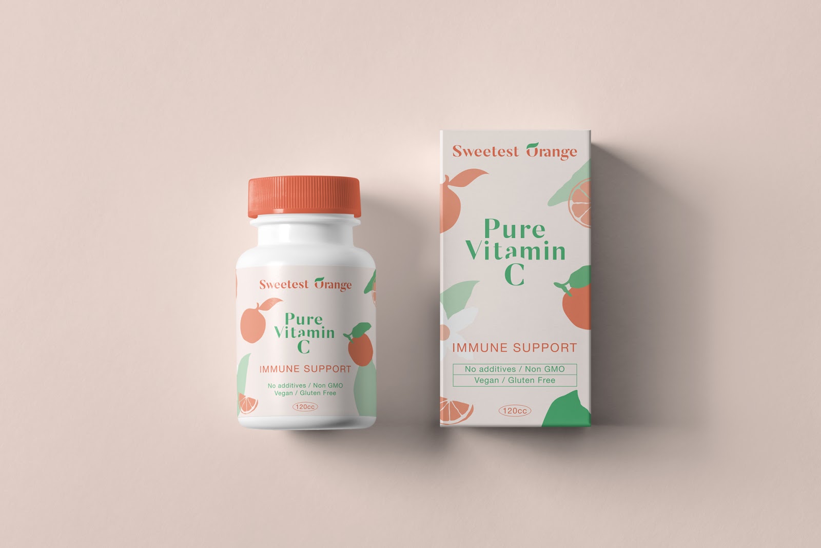 維生素C補充劑包裝設計(圖6) 維生素C補充劑包裝設計(圖6)