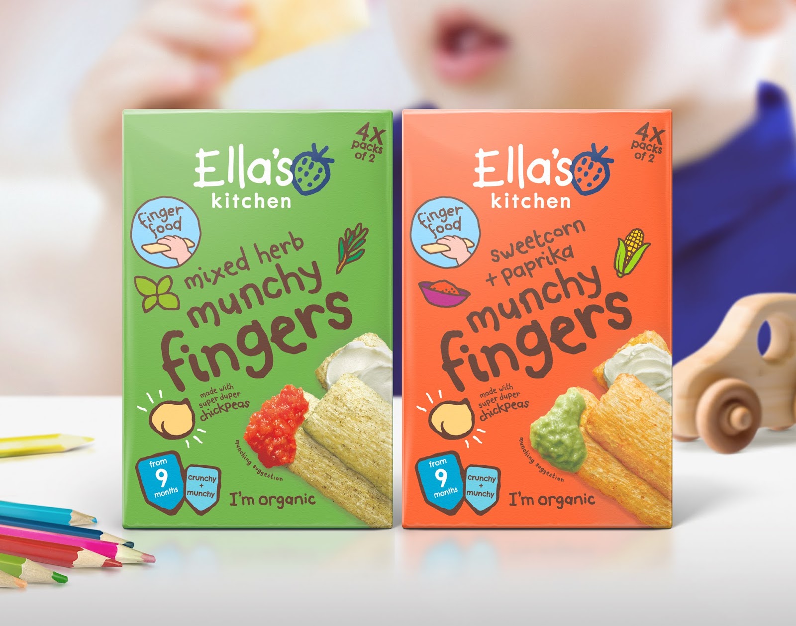 兒童零食餅干包裝設計(圖1)