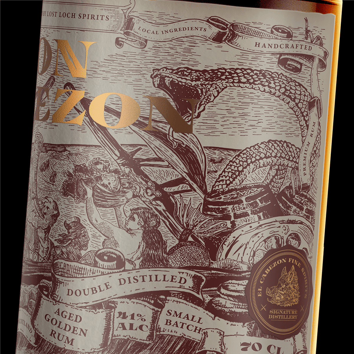 地方特產酒包裝設計(圖4)