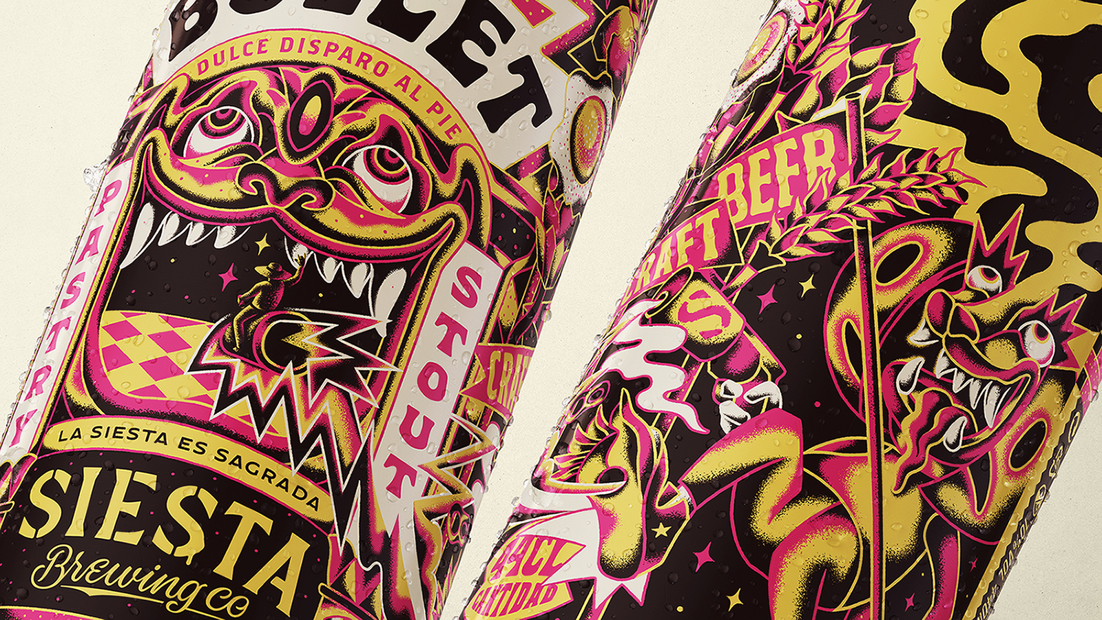 啤酒包裝設(shè)計(jì)的足夠復(fù)雜也很漂亮(圖2)