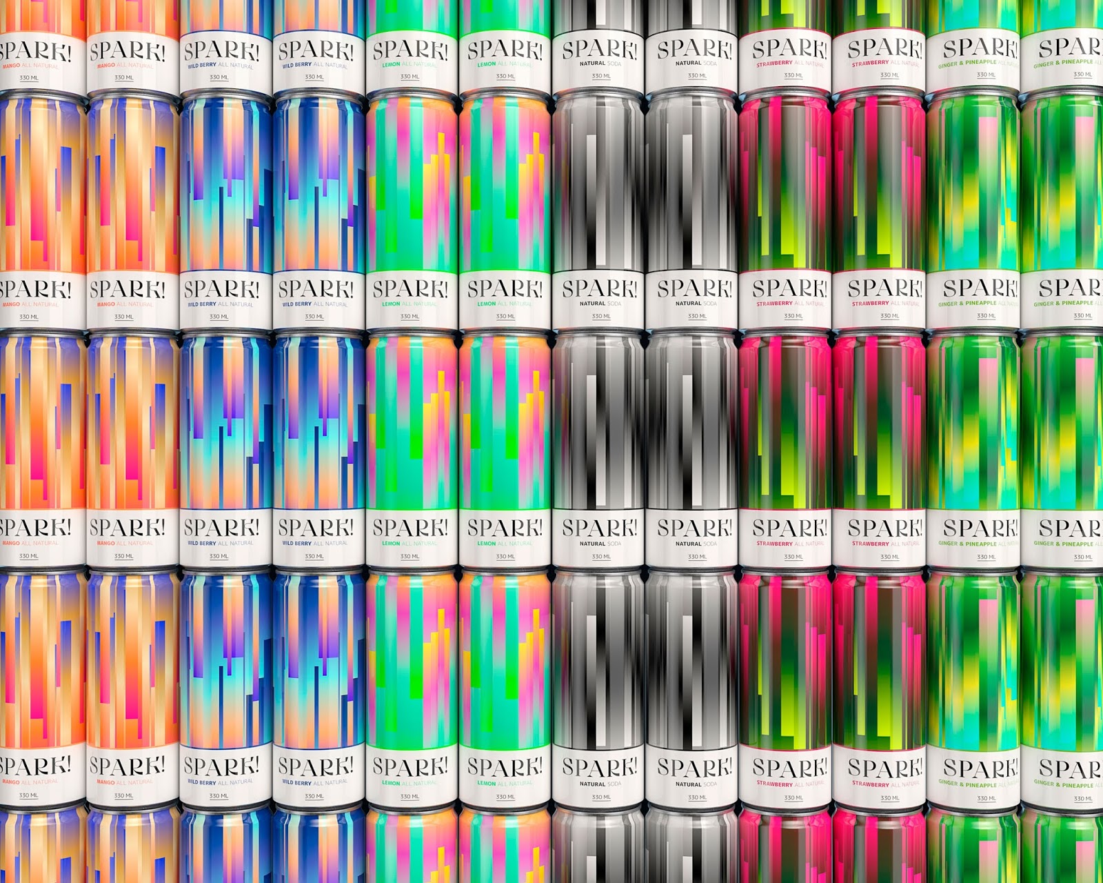 獨(dú)特的蘇打水包裝設(shè)計(jì)(圖1)
