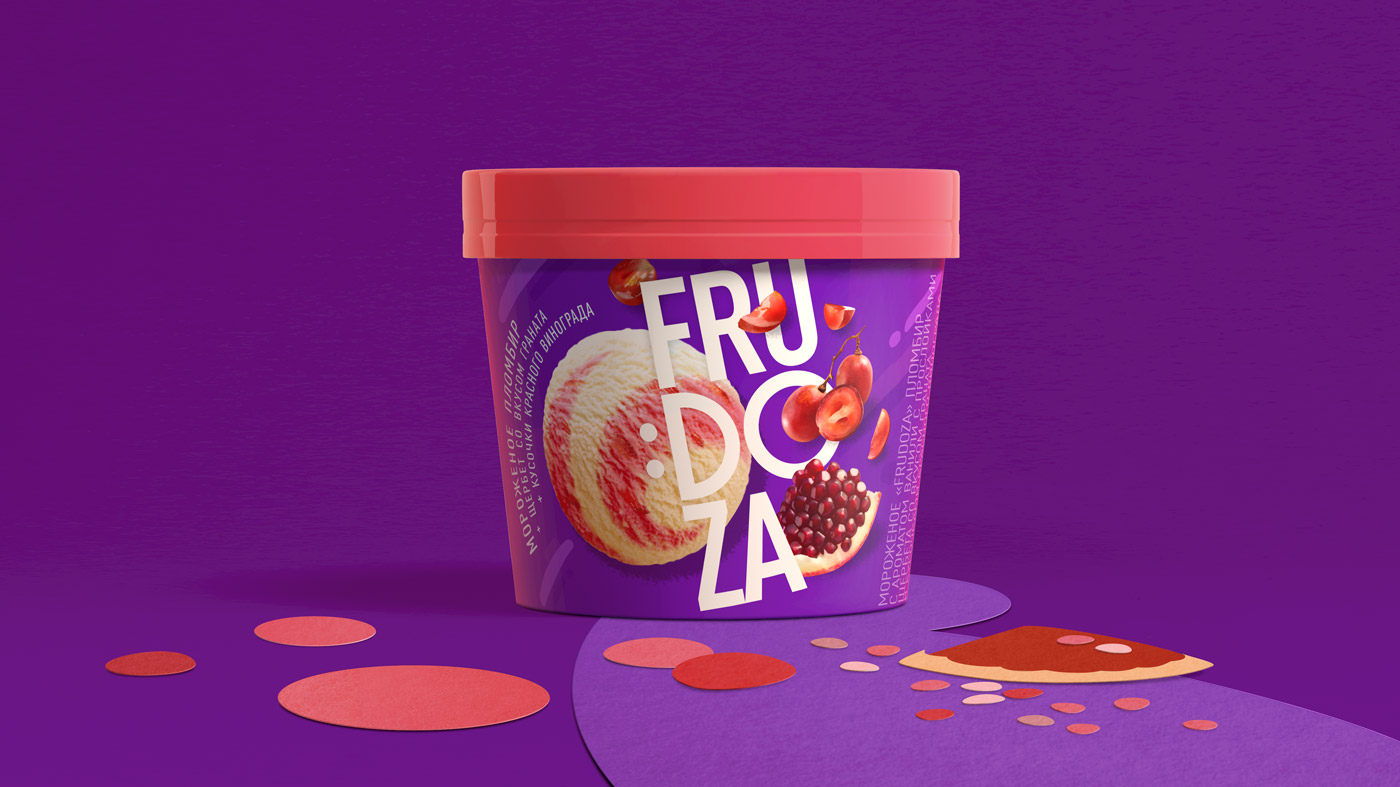 水果冰激凌品牌包裝設計(圖3)