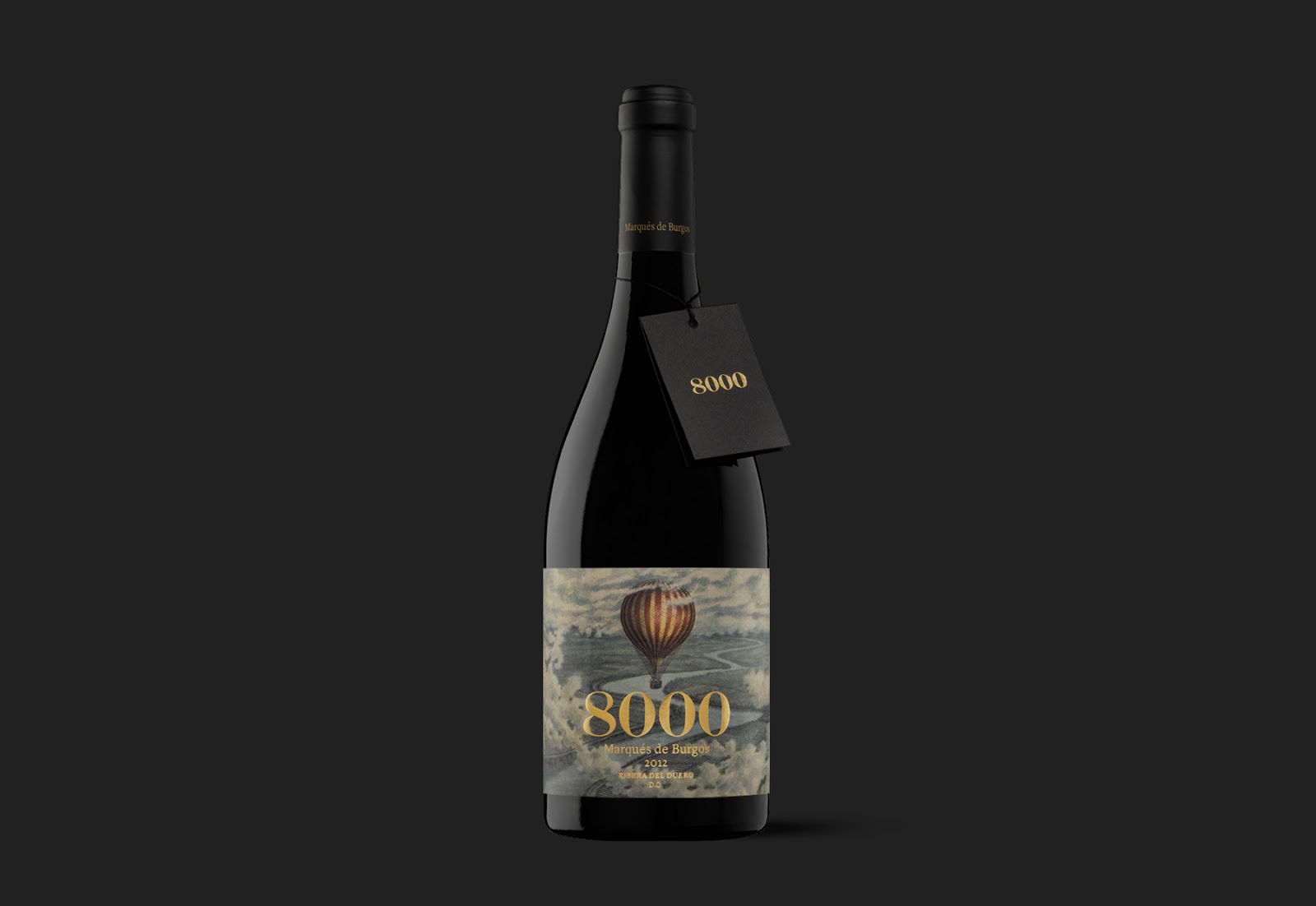 葡萄酒包裝設計以樹年齡做核心概念(圖1)