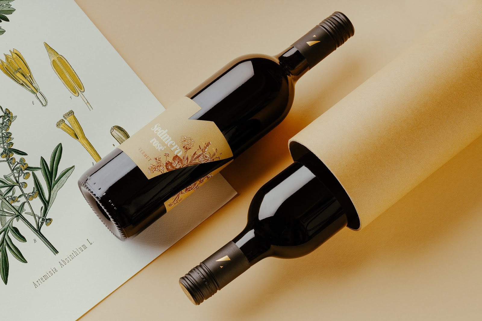 紅酒酒標設計瓶型設計(圖2)