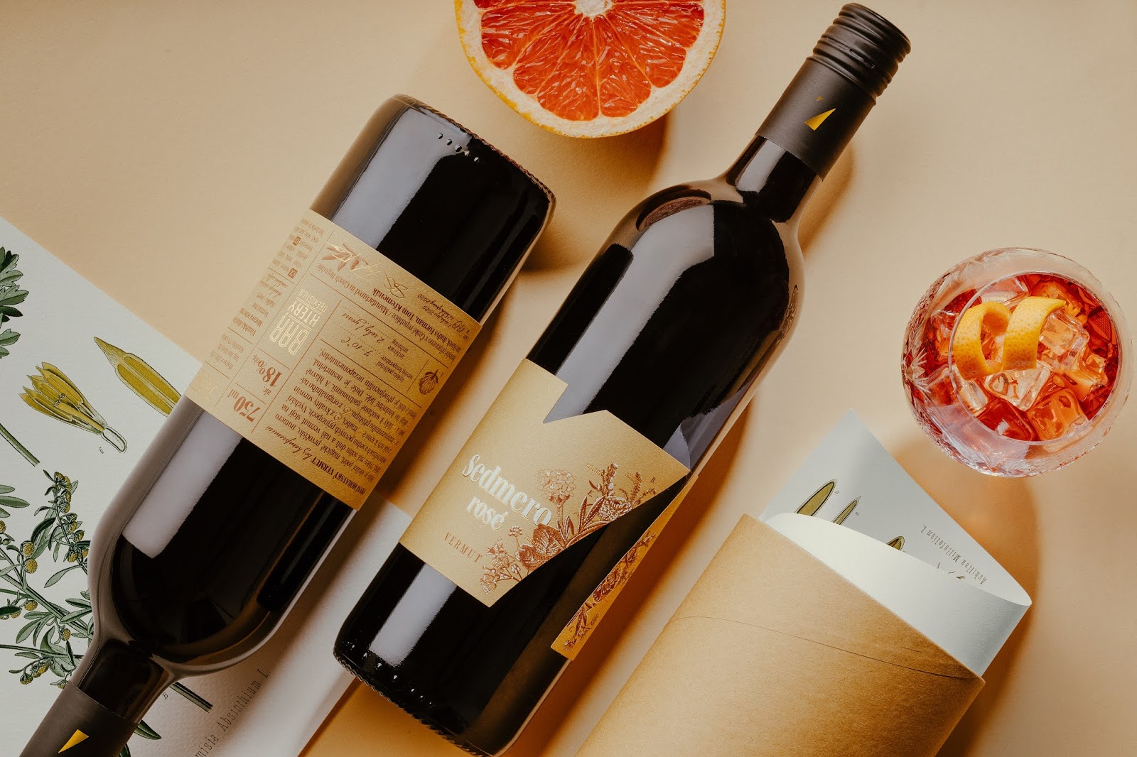 紅酒酒標設計瓶型設計(圖7)