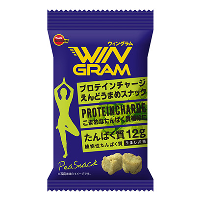 豌豆泡芙零食包裝設計欣賞(圖1)