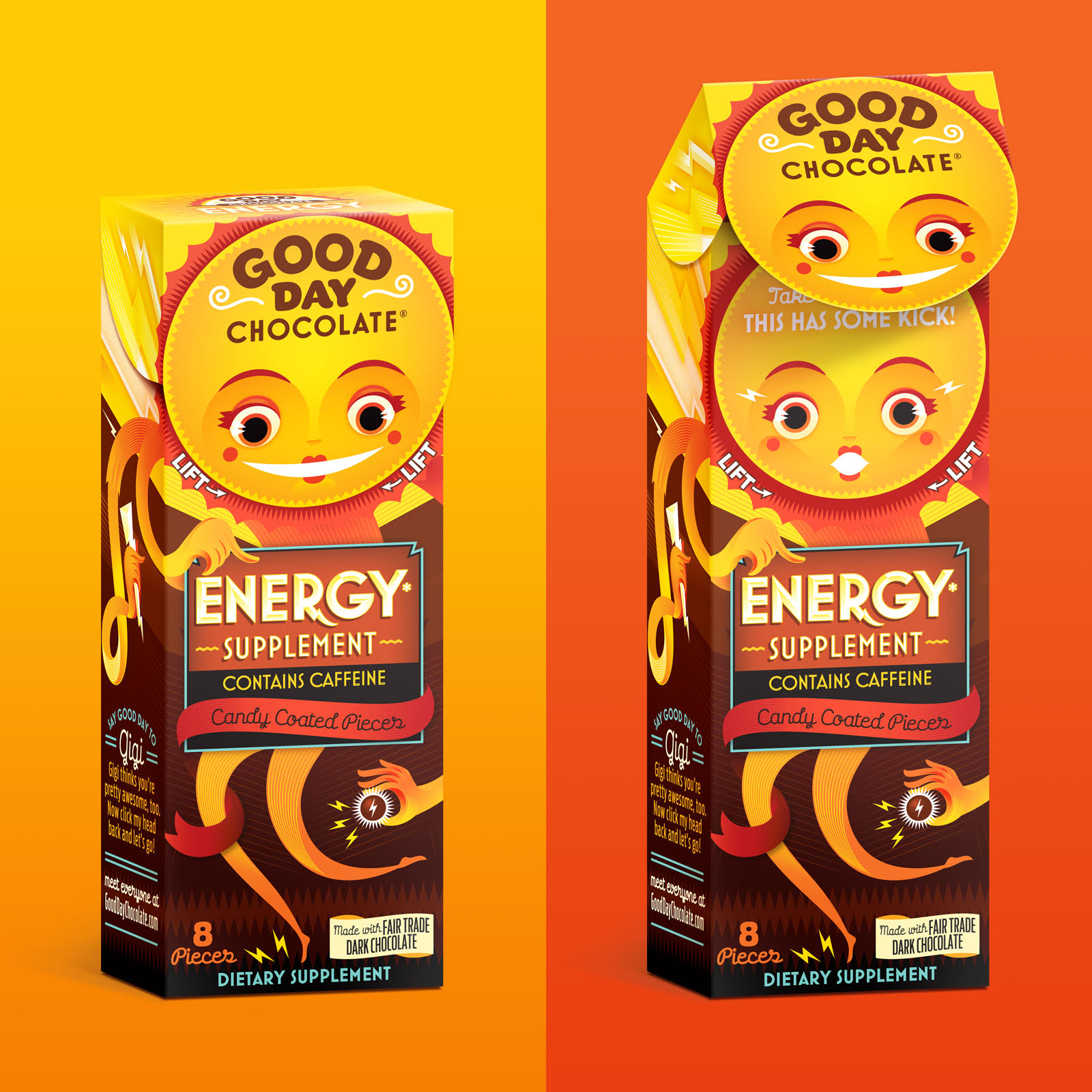 巧克力保健食品包裝設計(圖3)