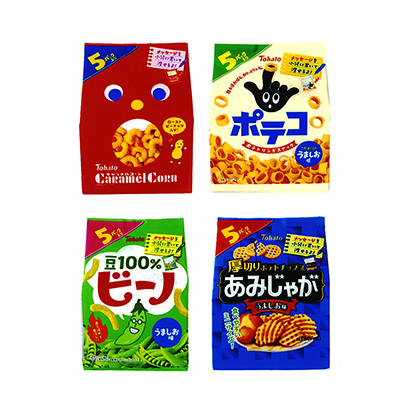 零食鍋巴焦糖玉米包裝設計(圖1)