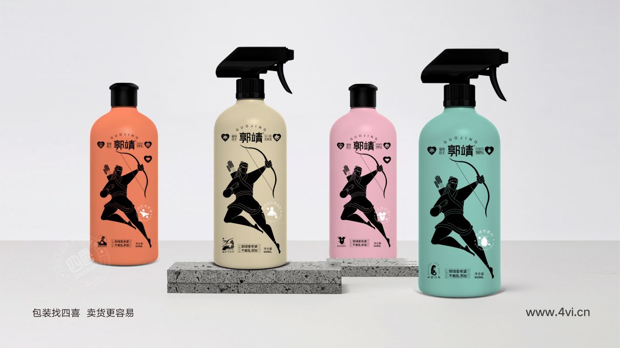洗護品牌包裝全案設計(圖34) 郭靖洗護品牌包裝全案設計(圖24)