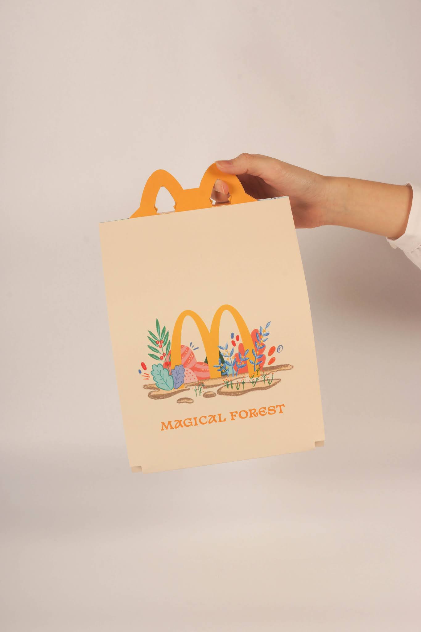 插畫食品快餐外賣包裝設計(圖5)