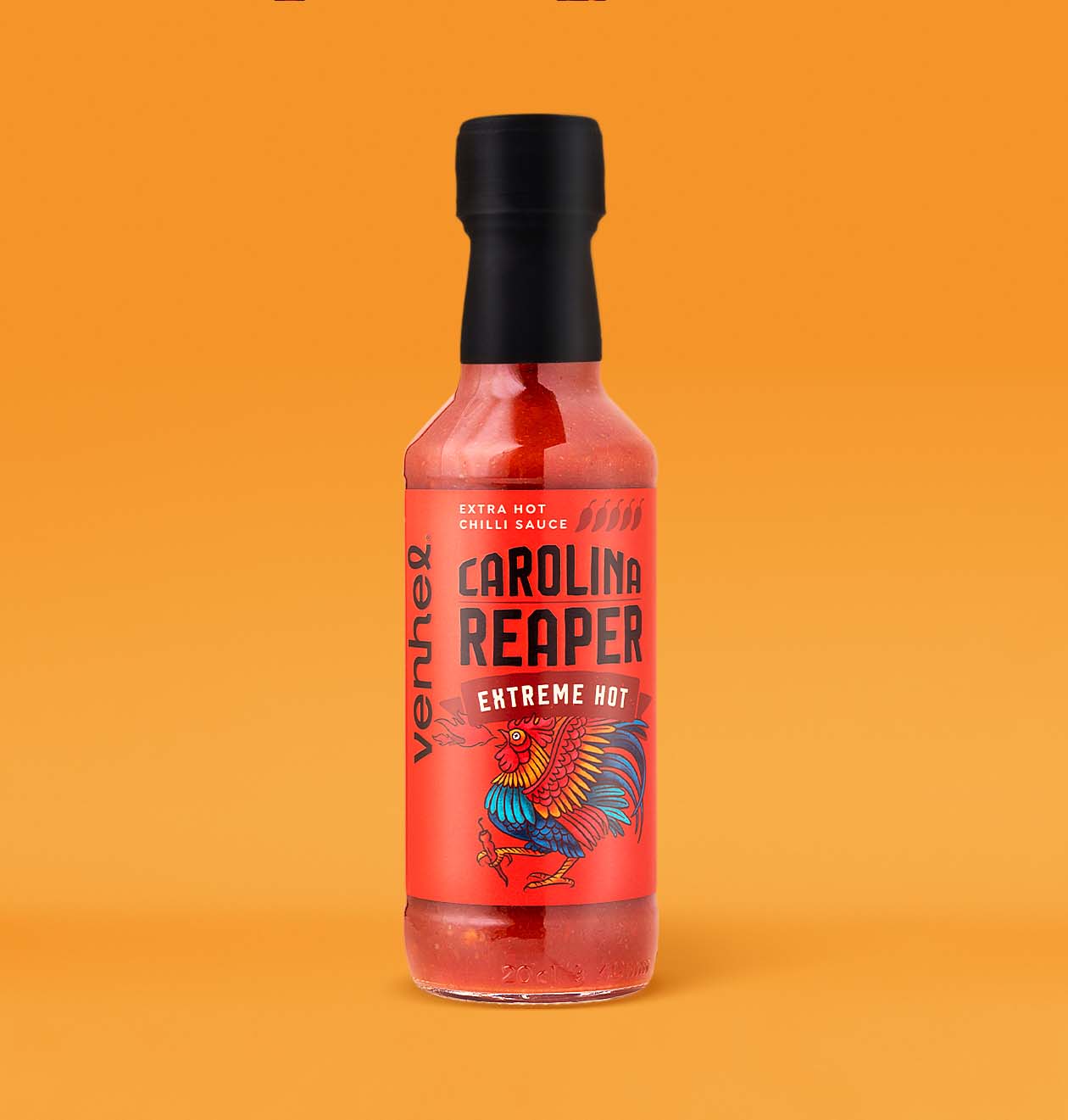 這款辣椒醬用噴火的公雞做為核心視覺(圖4) 這款辣椒醬用噴火的公雞做為核心視覺(圖4)