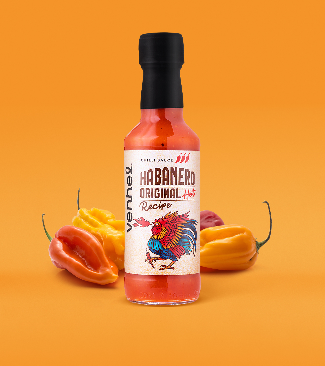 這款辣椒醬用噴火的公雞做為核心視覺(圖9) 這款辣椒醬用噴火的公雞做為核心視覺(圖9)