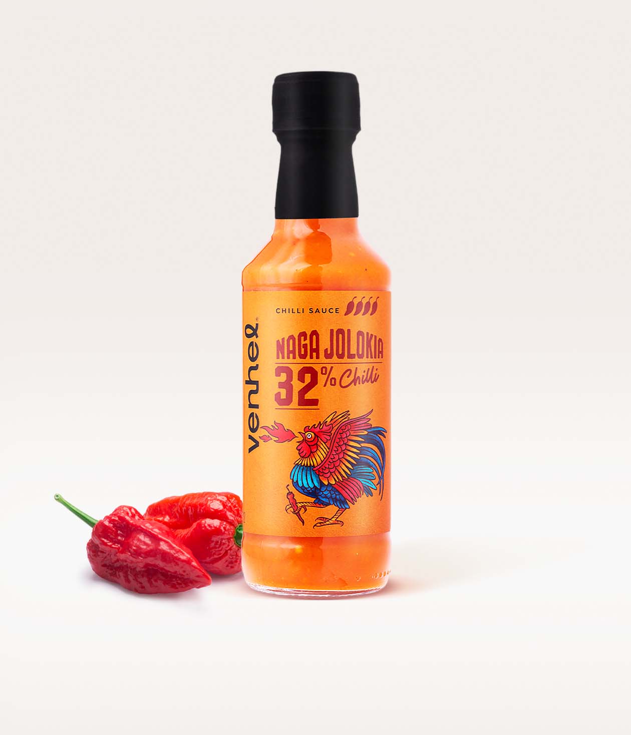 這款辣椒醬用噴火的公雞做為核心視覺(圖11) 這款辣椒醬用噴火的公雞做為核心視覺(圖11)