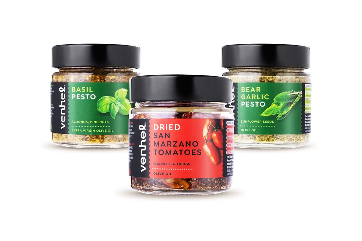 香蒜醬韭菜醬的包裝設計可以這樣做(圖2)