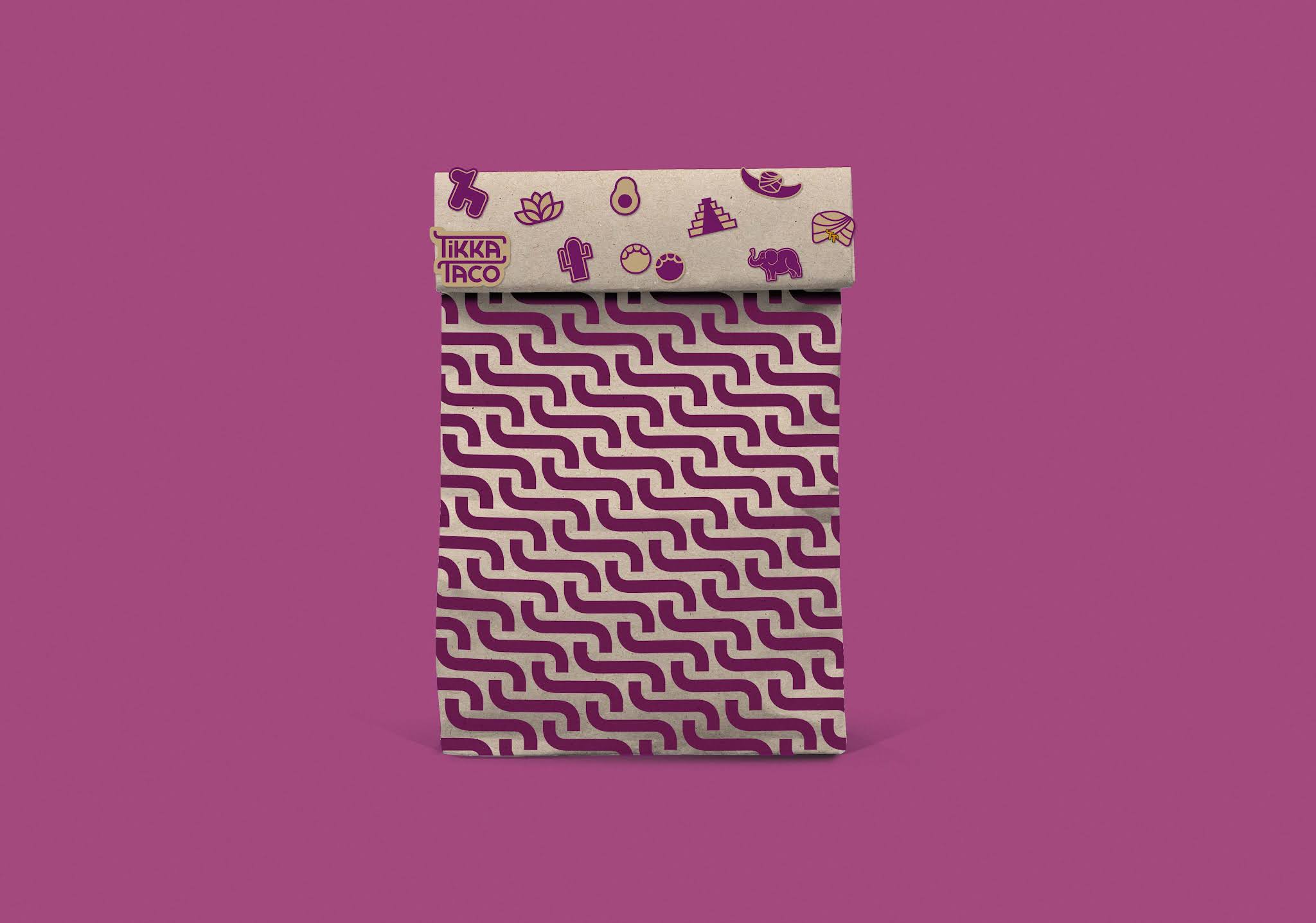 餐廳外賣袋包裝設計參考(圖1)