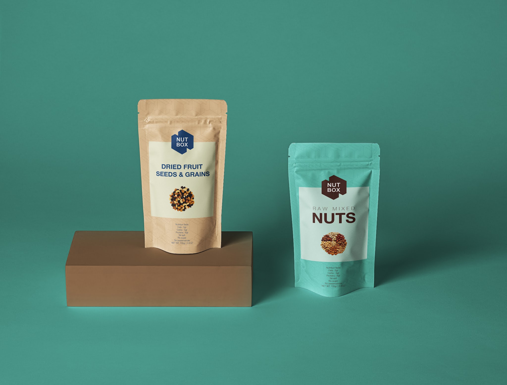 Nutbox網(wǎng)上商店零食包裝設(shè)計(jì)(圖2)