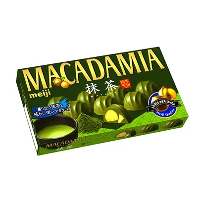 抹茶堅果巧克力產(chǎn)品包裝盒這樣設計(圖1)