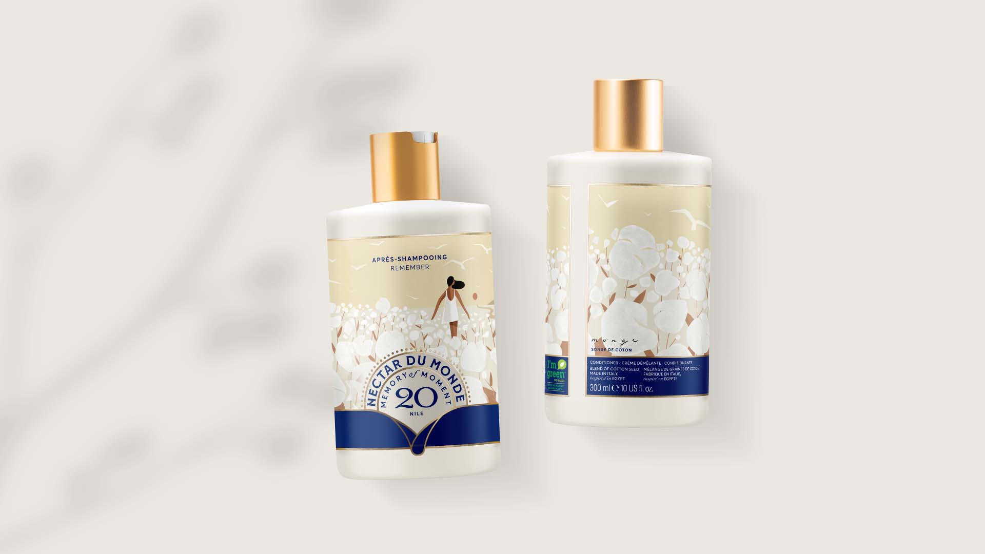 洗護產(chǎn)品包裝設(shè)計融入插圖，運用現(xiàn)代和傳統(tǒng)字體結(jié)合有不一樣視覺感受(圖1)