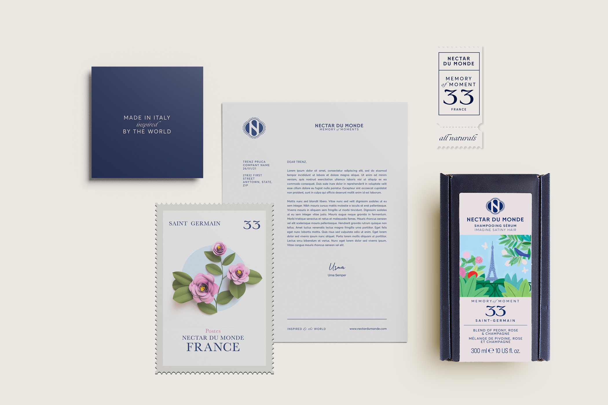 洗護產(chǎn)品包裝設(shè)計融入插圖，運用現(xiàn)代和傳統(tǒng)字體結(jié)合有不一樣視覺感受(圖9)