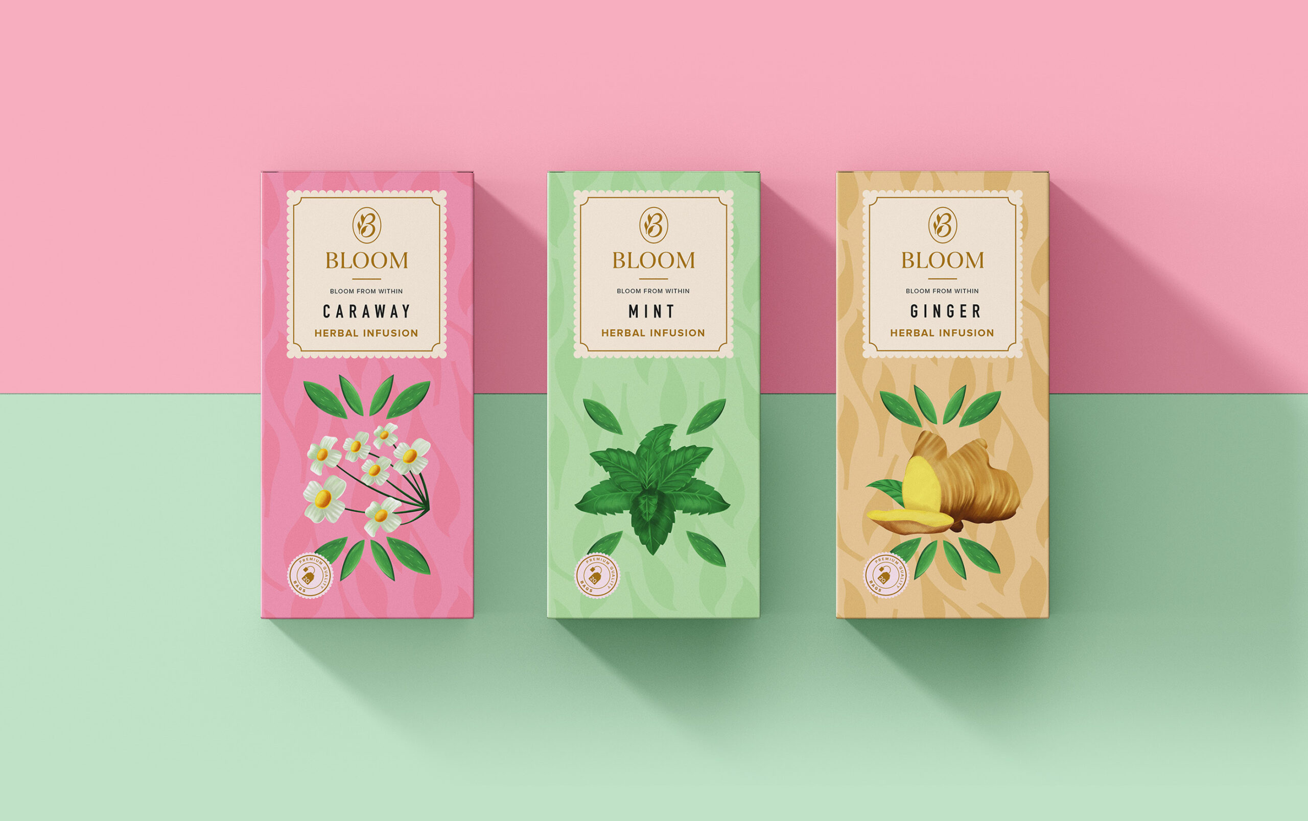 繪畫風格的草本茶包裝設計這樣做(圖2)