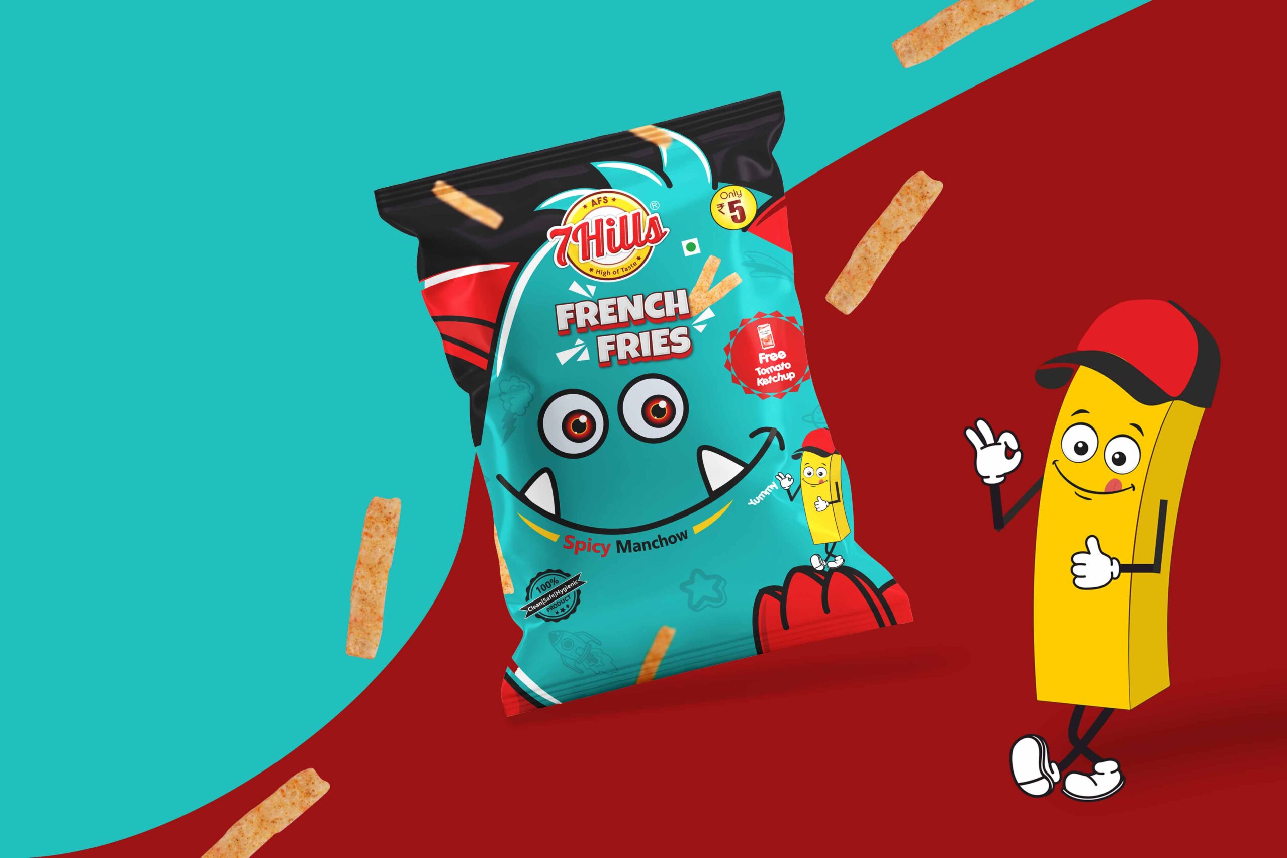 有趣的兒童零食包裝這樣設計(圖1)