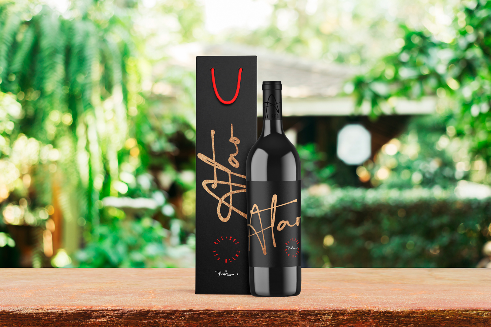 ATAO 珍藏葡萄酒包裝設(shè)計(jì)(圖1)