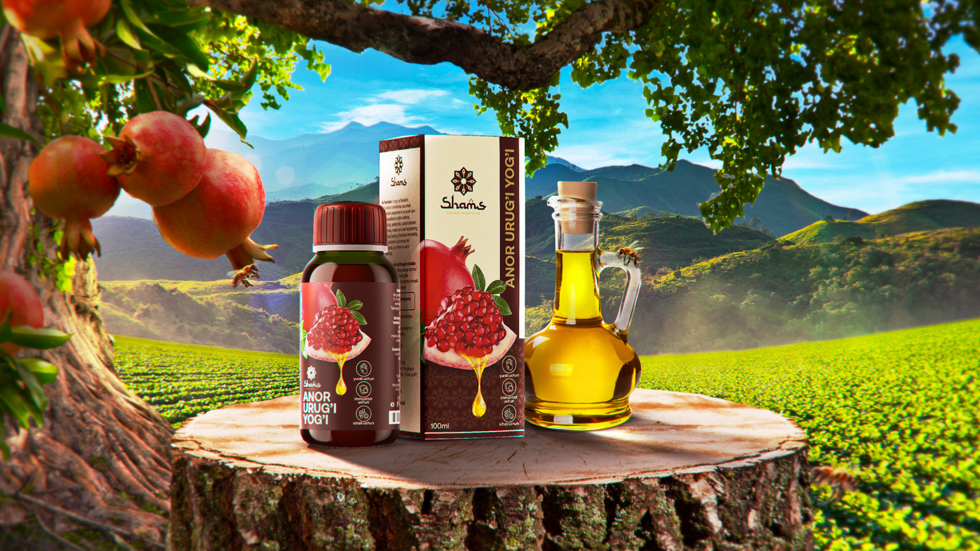 天然草本油獨(dú)特創(chuàng)意包裝設(shè)計(jì)(圖2)