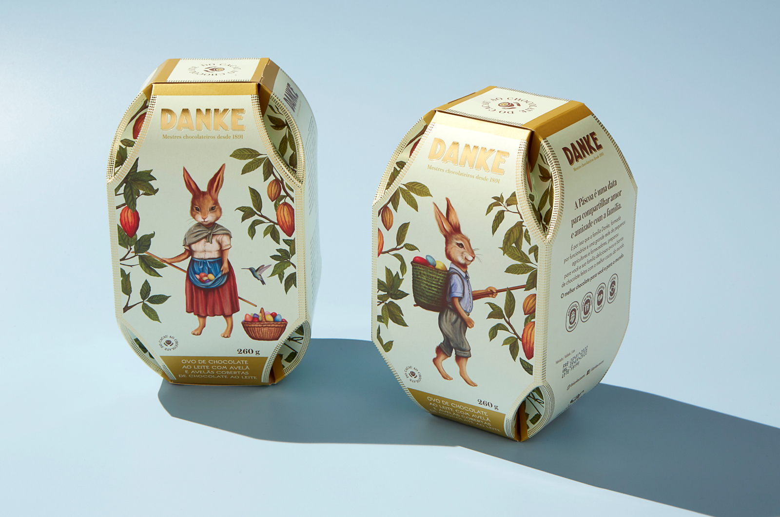 Danke巧克力產(chǎn)品插畫風(fēng)格包裝設(shè)計欣賞(圖5)