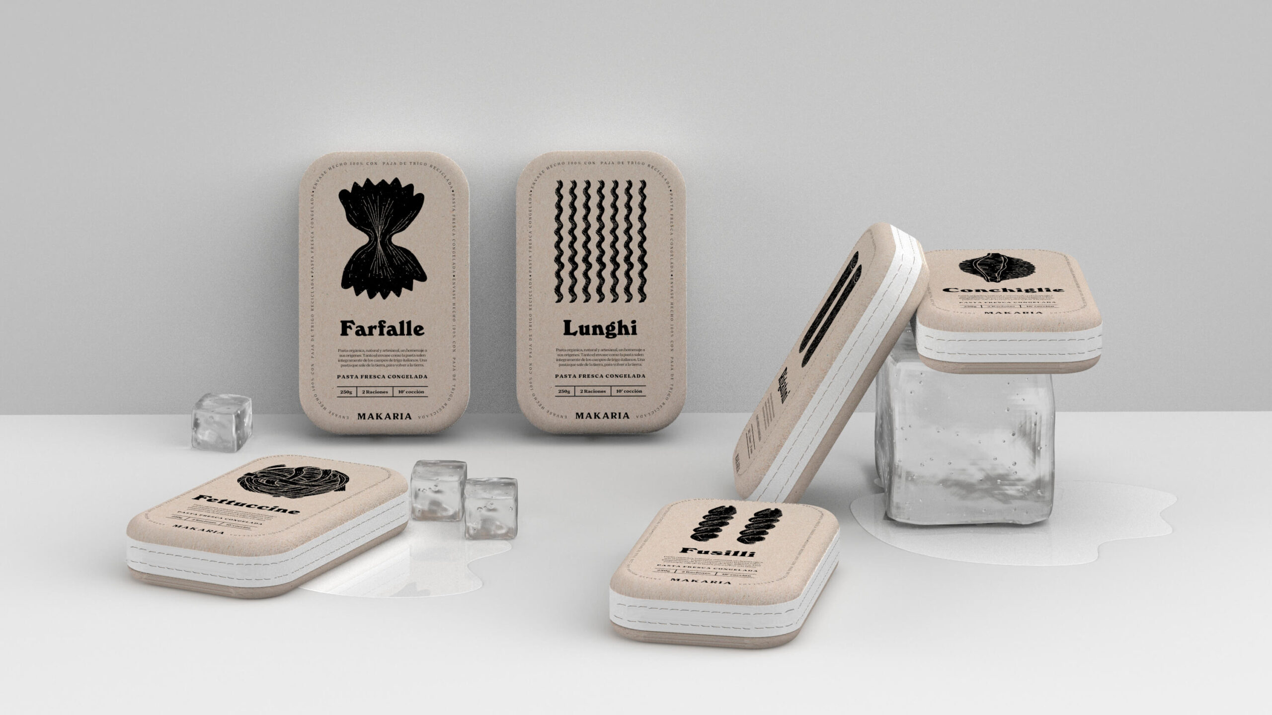 優質的新鮮冷凍意大利面包裝設計(圖3) 優質的新鮮冷凍意大利面包裝設計(圖3)