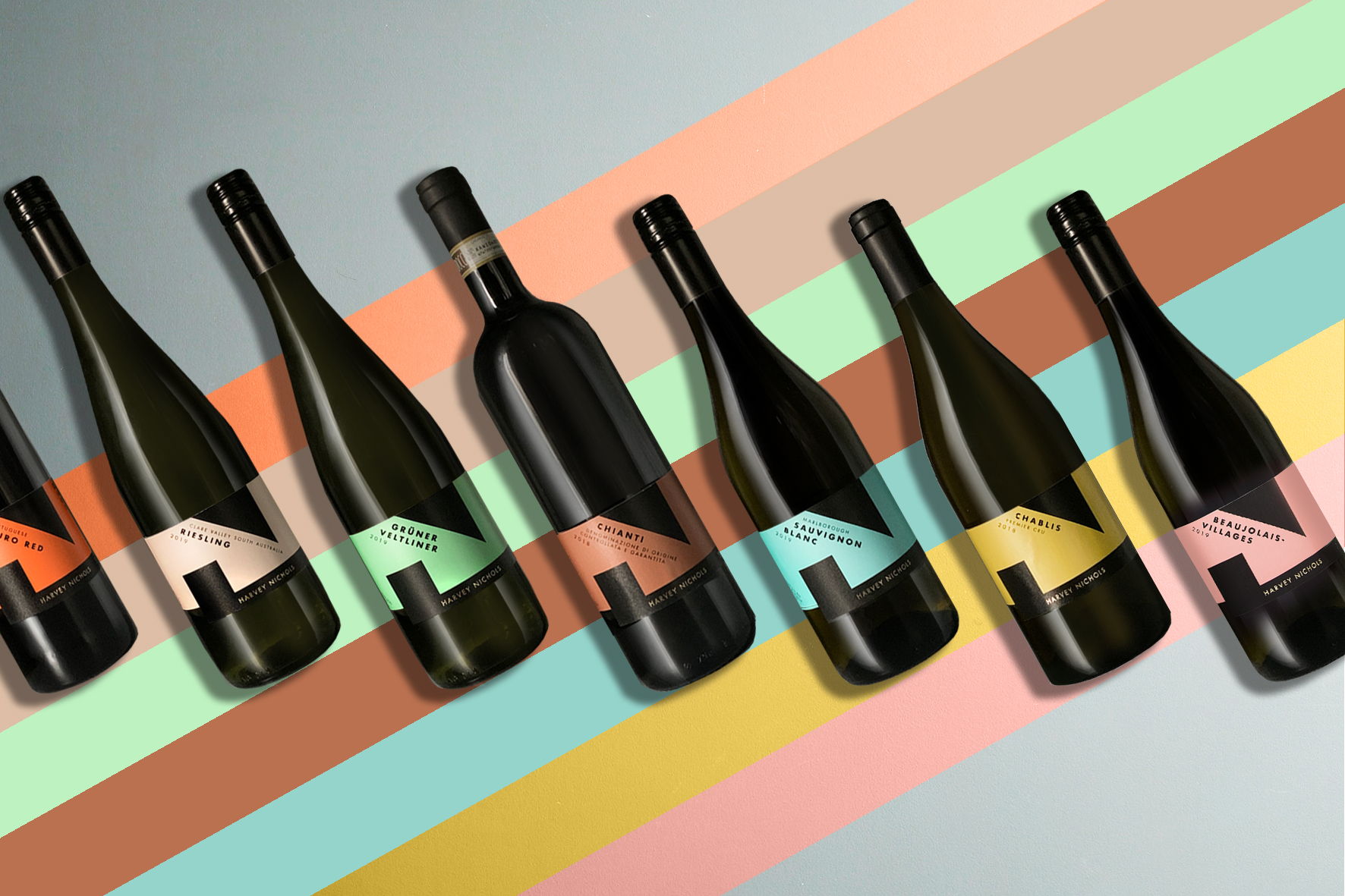 突破界限的葡萄酒和香檳包裝設計這樣做視覺感很強(圖1)