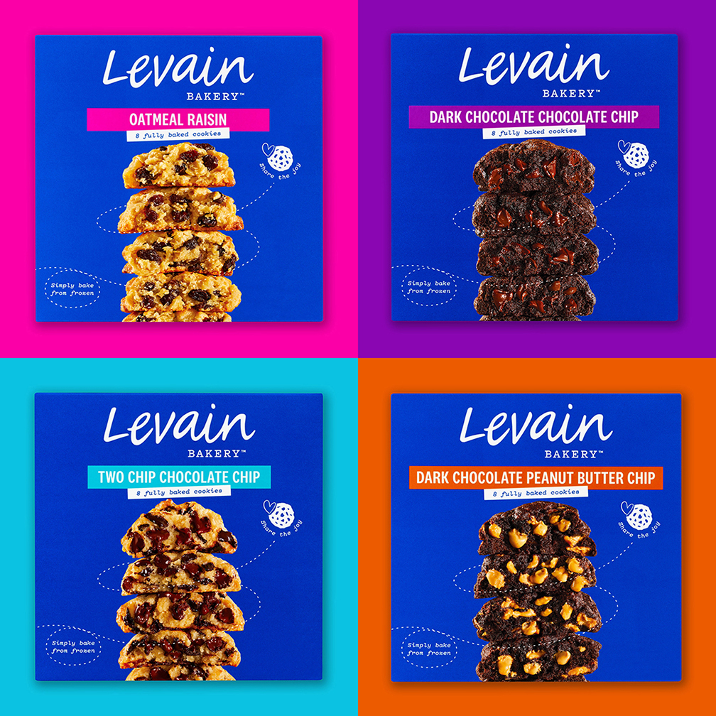 曲奇餅干創(chuàng)意包裝這樣設(shè)計視覺感很強(圖2)