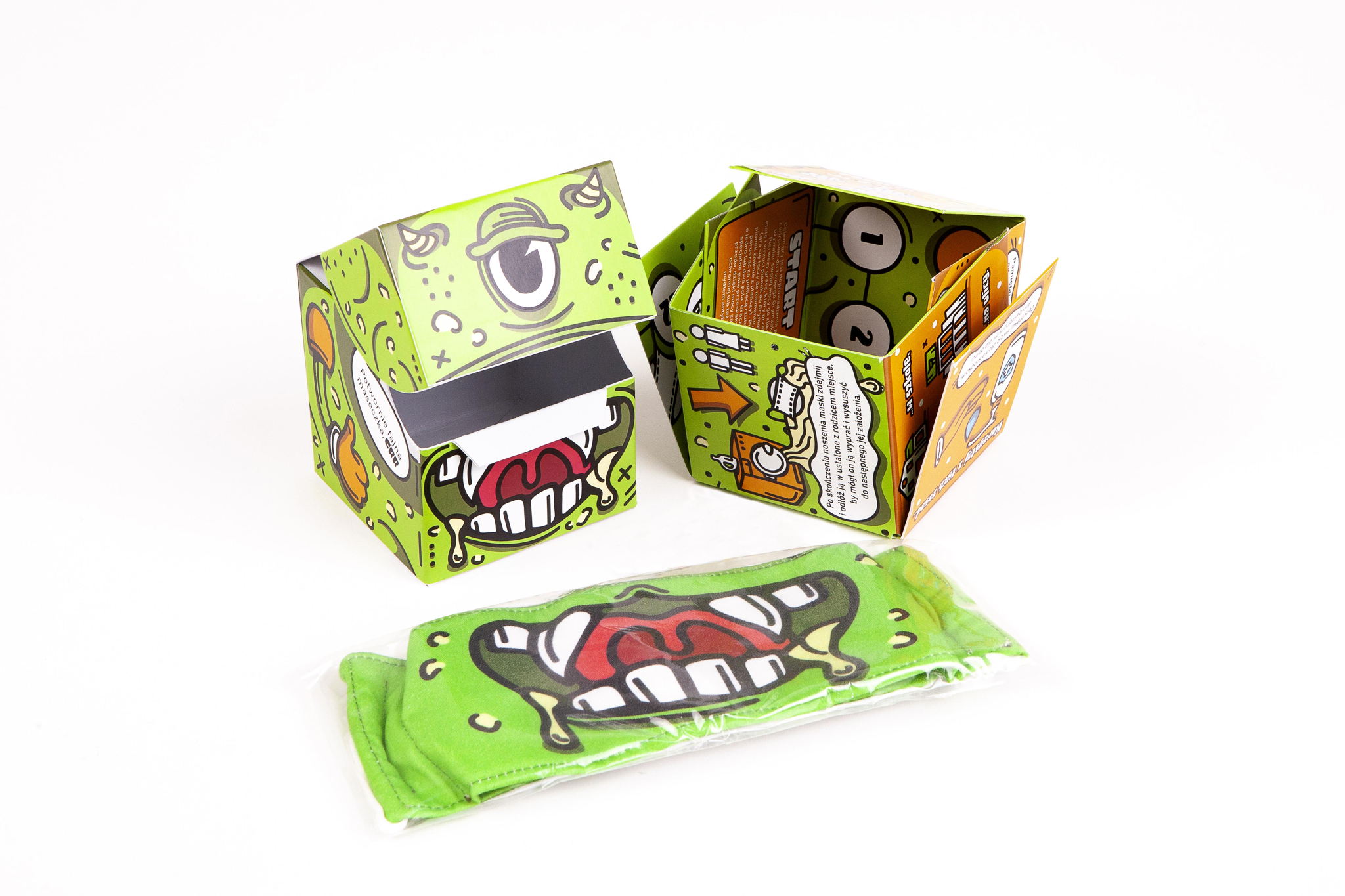 獨特的兒童防護口罩包裝設計欣賞(圖2)