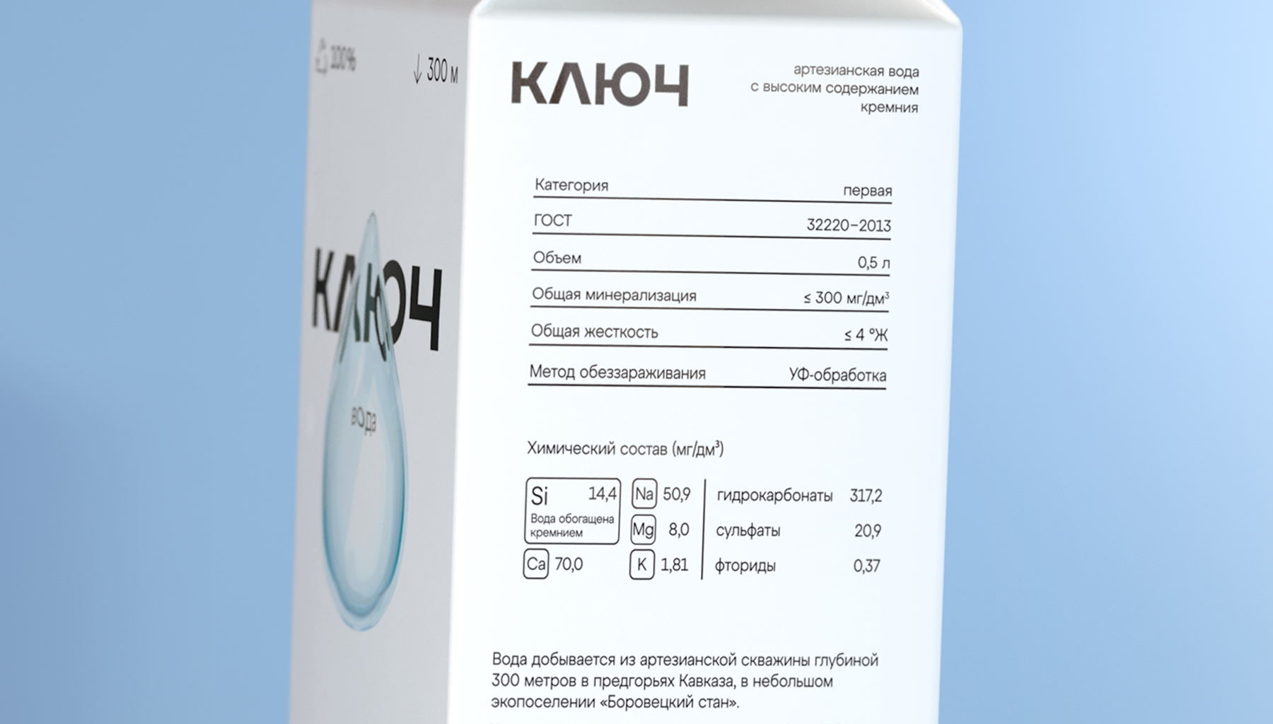 KULCH水的包裝這樣設計簡約通透(圖6)