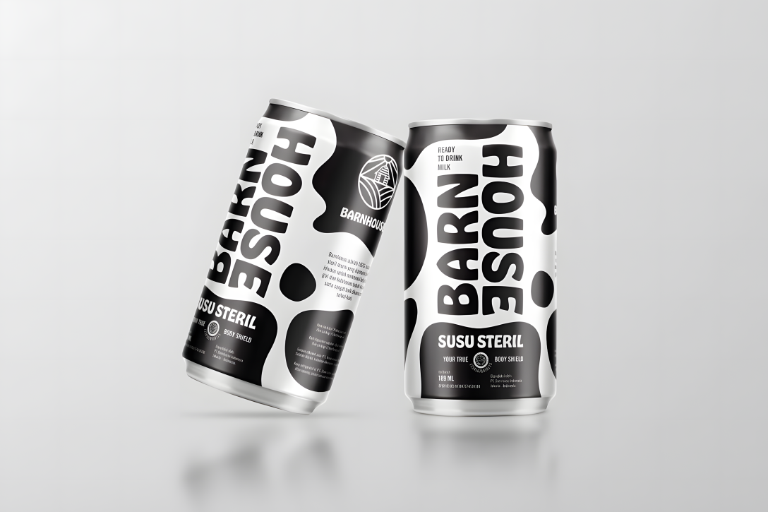 Barnhouse牛奶品牌和包裝設(shè)計(圖3)