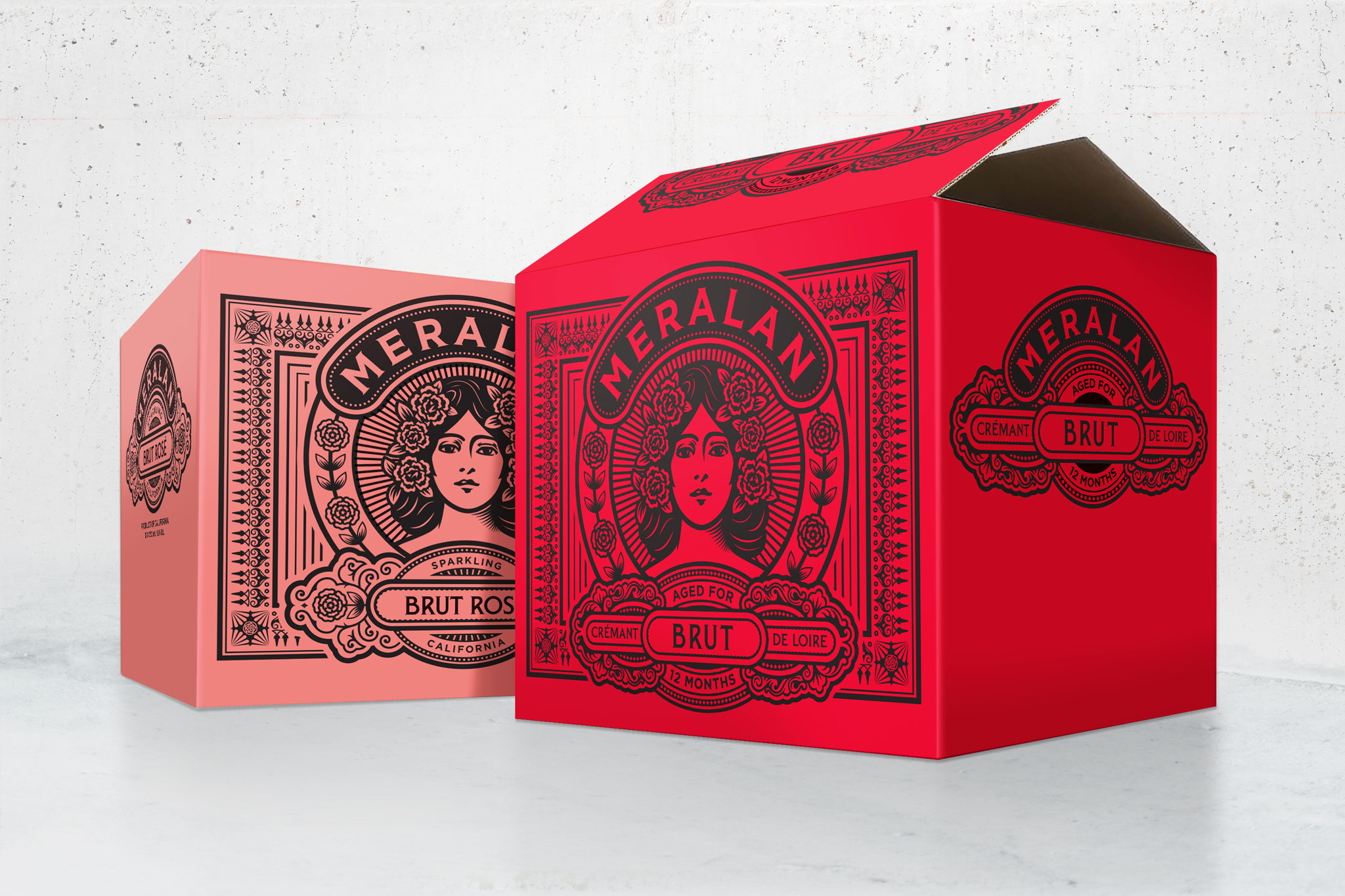 Meralan葡萄酒和香檳包裝設計 (圖7)